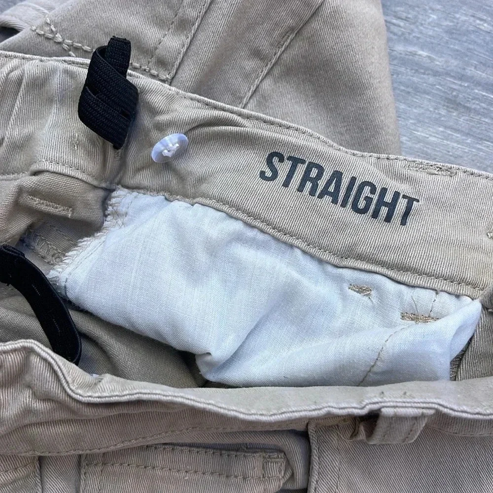 Surplus Straight Khaki Pants, tan